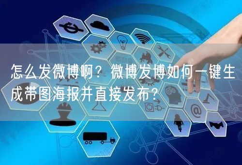 怎么发微博啊？微博发博如何一键生成带图海报并直接发布？